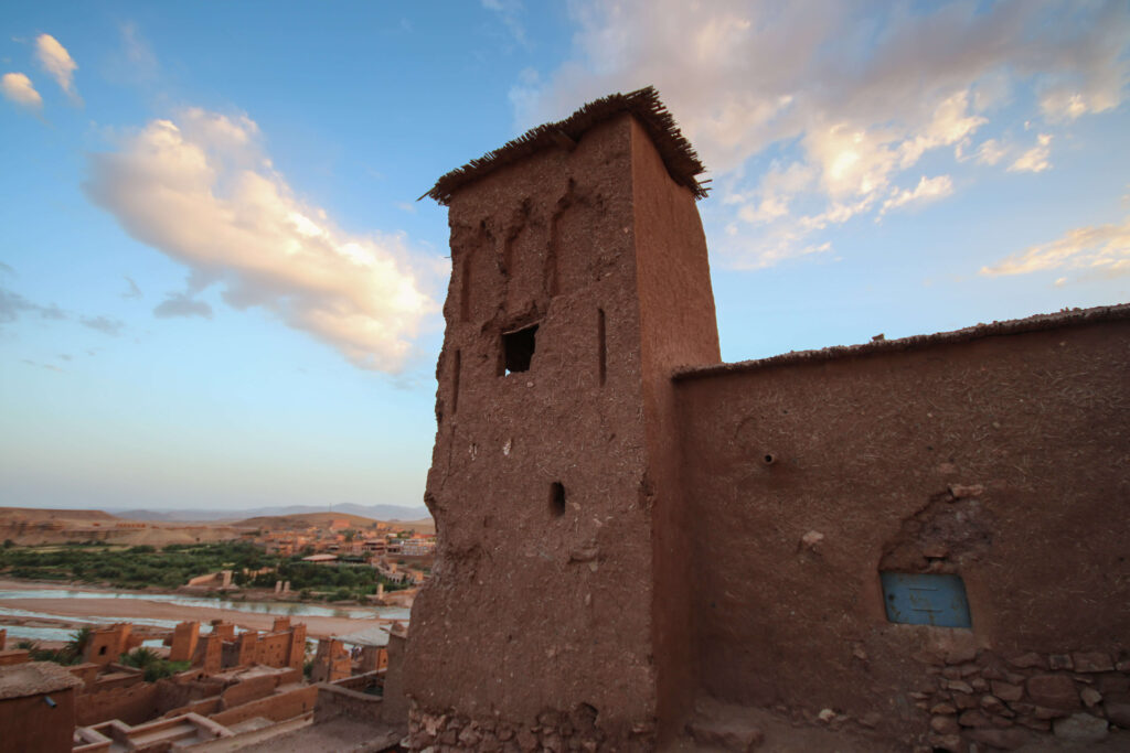Solo travel Morocco: A historic granary atop the ancient ksar of Ait Benhaddou