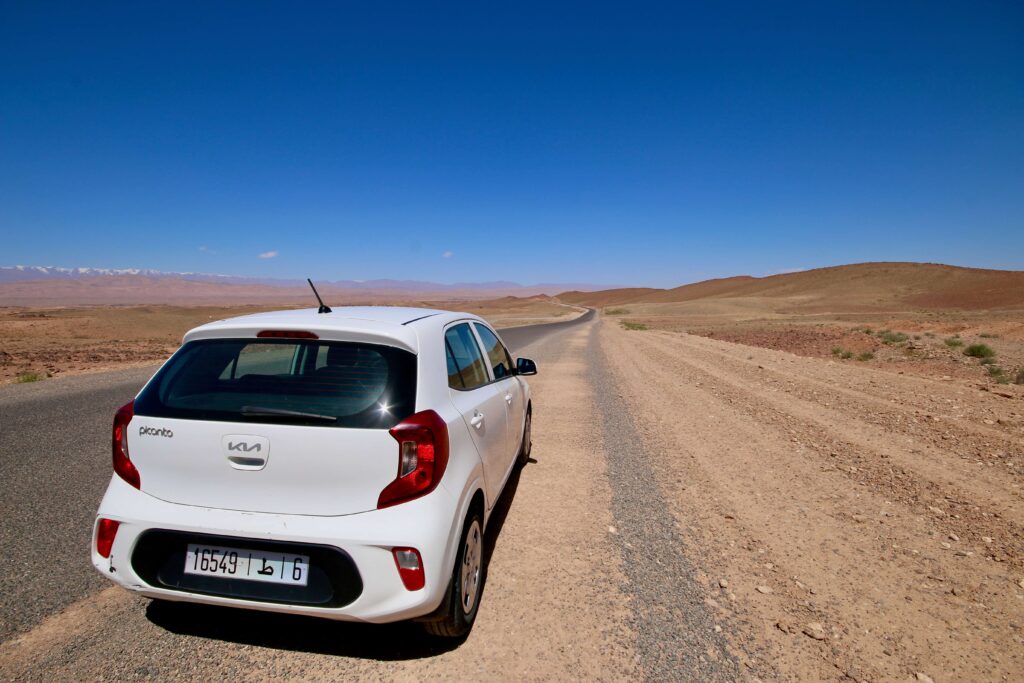 Travelling by rental car is one of the best ways to get around Morocco