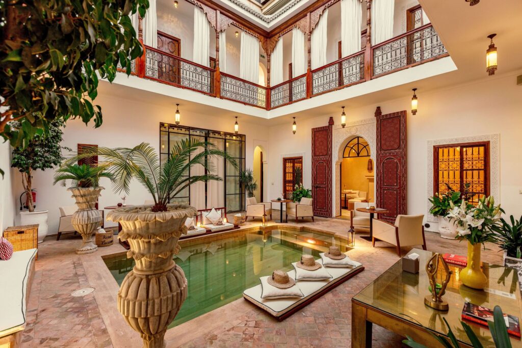 Staying at a Marrakech riad is one of the top travel experiences in Morocco