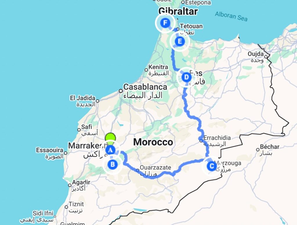 10-day Morocco itinerary for solo travellers